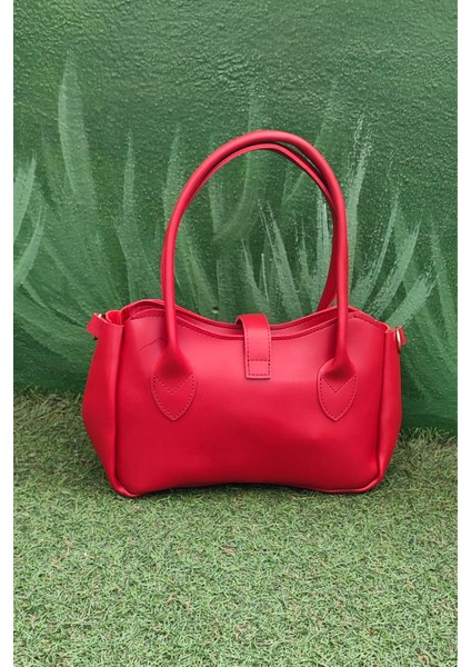 Peluş Ayıcık Charm Kadın Omuz Çantası – Kırmızı Renk & Peluş Ayıcık Detaylı Kadın Çanta indirimleri