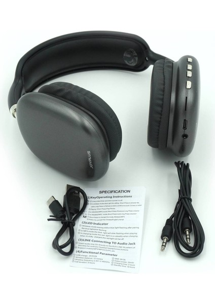 JP-1305 P9 Kafa Üstü Bluetooth Kulaklık modelleri