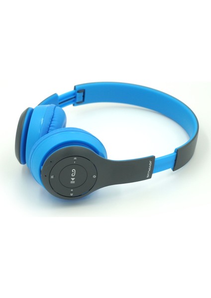 JP-1301 P47 Katlanabilir Kafa Üstü Bluetooth Kulaklık