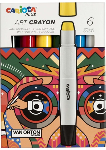 Art Crayon 6&apos;lı