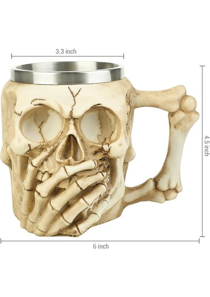 Kuru Kafa Modelli Metal Kupa CL-K950 fırsatları