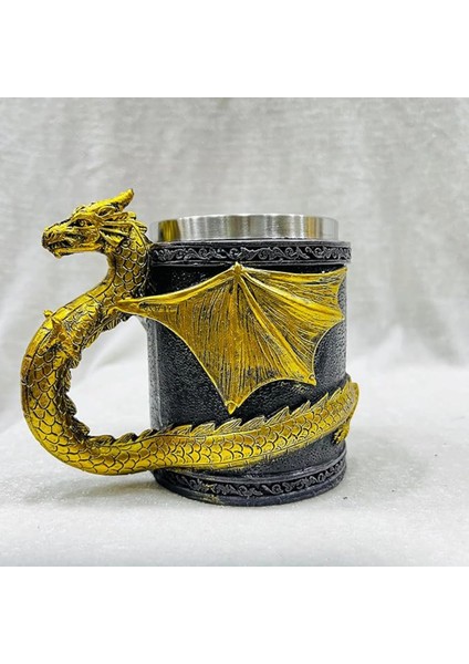 Augen 3D Skull Kupa – Çelik & Reçine Gothic Tasarım CL-220084 fiyatları