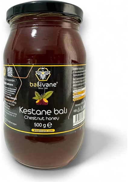 Süzme Karakovan Kestane Balı 500g [YENİ SEZON]