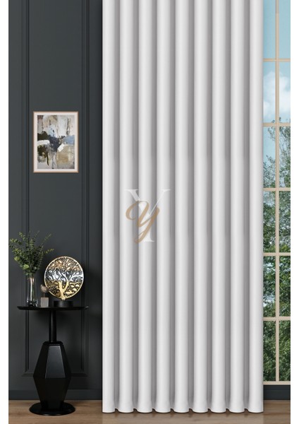 Blackout Fon Perde V-2001 Beyaz fiyatları