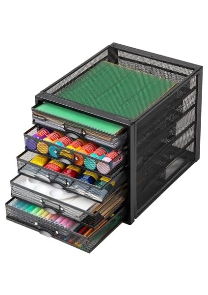 Reader 5cabmesh-Blk Dolap, Metal, Dosya, Ofis Depolama, Ağır Hizmet Tipi Çok Amaçlı, Siyah 5 Çekmeceli fiyatları