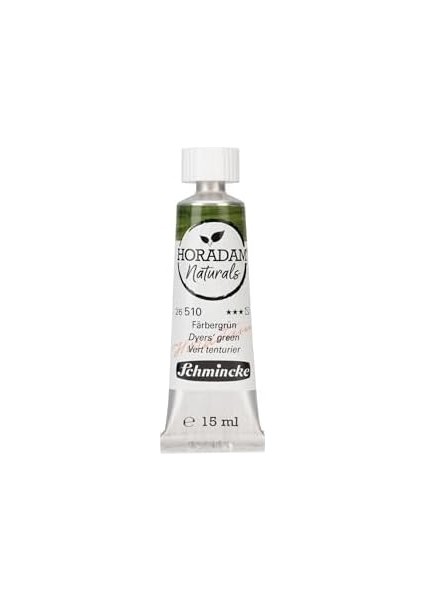 Horadam Aquarell Naturals Vegan 15 ml Tüp 510 Dyers&apos; Green