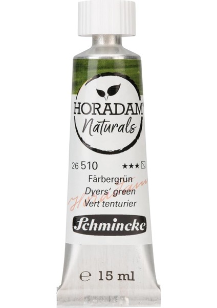 Horadam Aquarell Naturals Vegan 15 ml Tüp 510 Dyers&apos; Green fiyatları