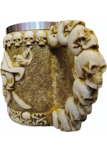 Korsan Kuru Kafa Modelli Metal Kupa CL-2006 modelleri