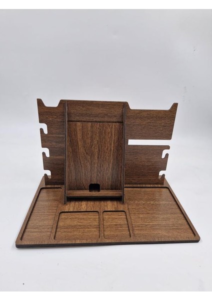 Ahşap Masaüstü Telefon Tutucu Organizer 20 cm x 17 cm x 17 cm indirimleri