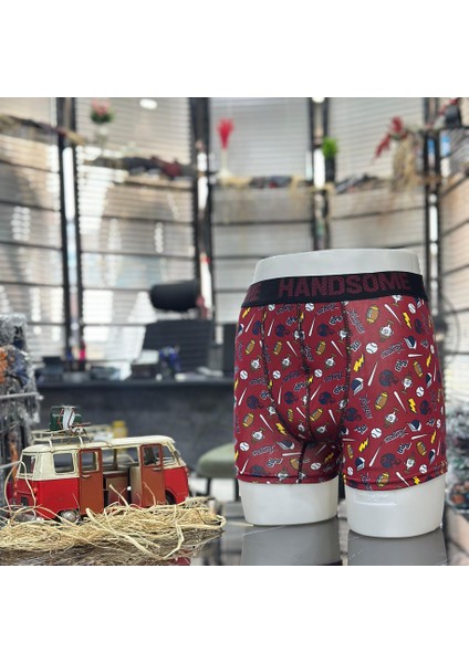 Desenli Boxer