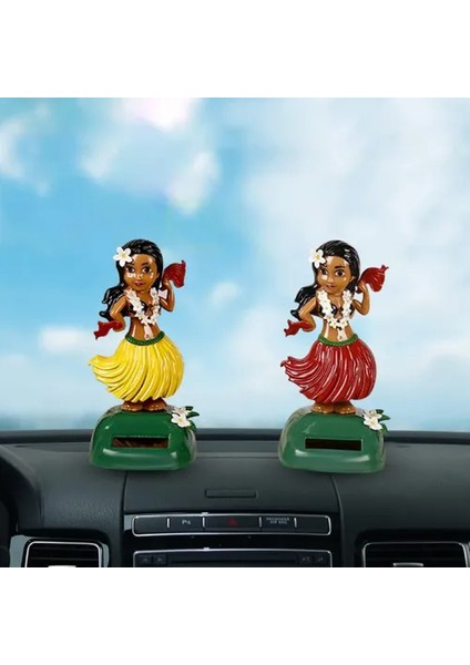 Büyük Boy Güneş Enerjili Solar Dans Eden Hula Kızı Figürü fiyatları