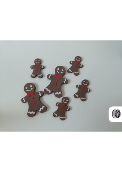 Gingerbread Adam Mini Dekor Seti – 10’lu (Büyük 6 cm / Küçük 4 Cm) fiyatları