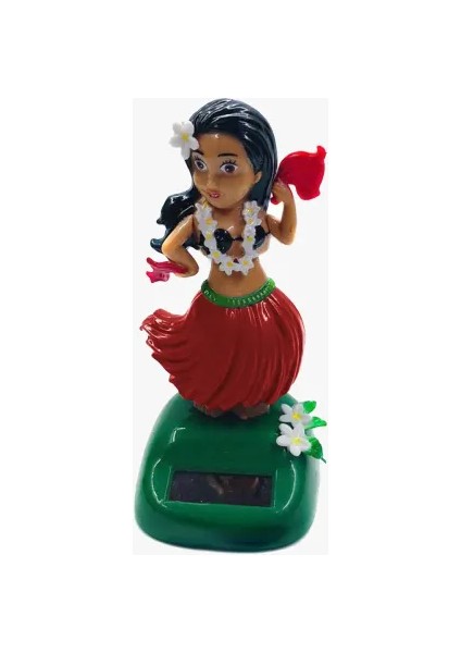 Büyük Boy Güneş Enerjili Solar Dans Eden Hula Kızı Figürü indirimleri