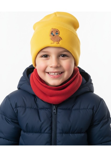 Civciv Desenli Unisex Çocuk Bere fiyatları