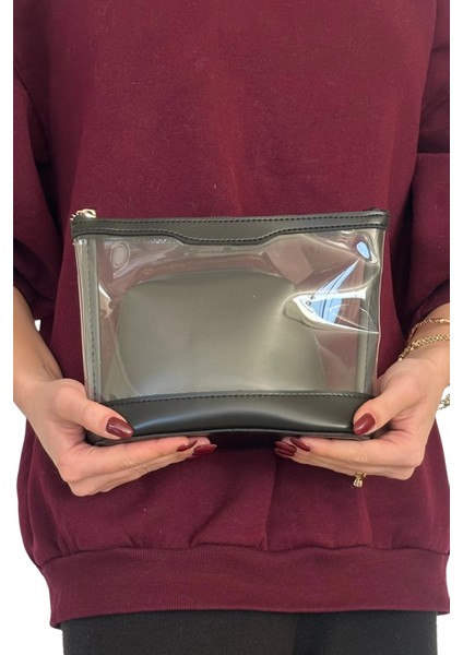 Pusk Kozmetik Çantası Siyah