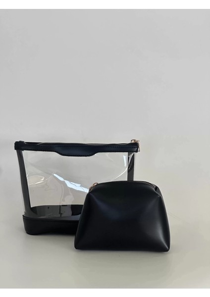 Pusk Kozmetik Çantası Siyah indirimleri