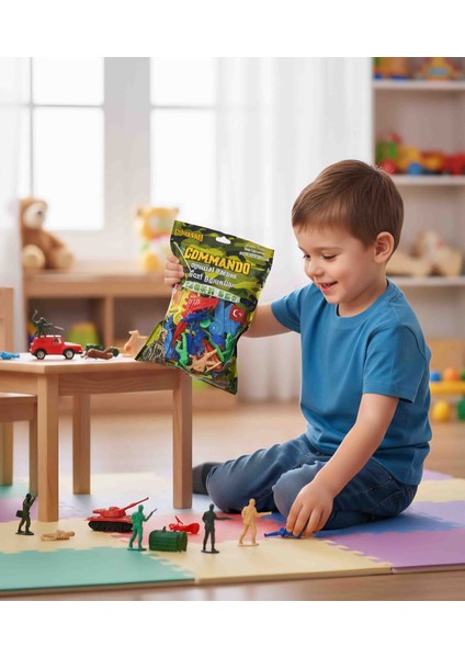 ​💂 40+ Parça Mini Asker Figürleri Seti - Çocuklar Için Dev Maceralar! 🎖️