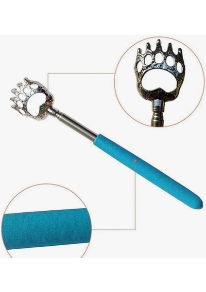 Metal Sırt Kaşıma Kaşığı Aleti Aparatı Pratik Kolay Teleskopik fiyatları