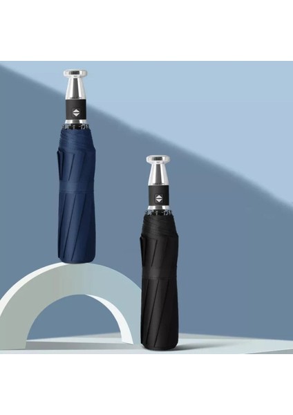 Şık Lacivert Şemsiye, Zarif ve Dayanıklı Koruma Aksesuarı fırsatları