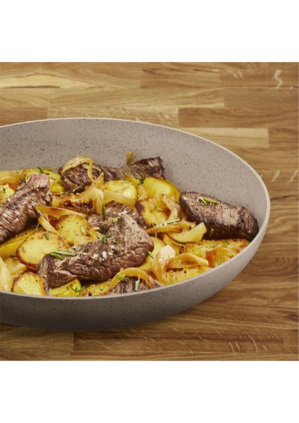 Beige Essential Tava 28 cm