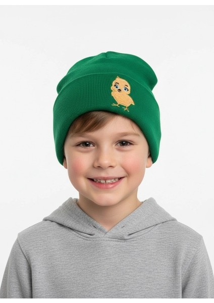 Civciv Desenli Unisex Çocuk Bere fiyatları