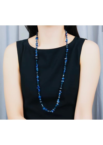 Lapis Kristal Aksesuarlı Kolye ALEV DOĞALTAŞ TAKI fiyatları