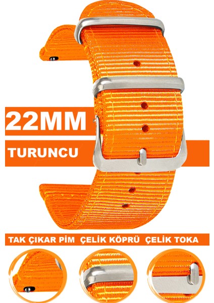 huawei watch gt gt2 gt3 gt4 gt5 pro saat uyumlu premıum nato kumaş tekstil saat kordonu kayışı f39clds-t
