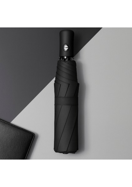 Siyah Kılıflı Otomatik Kompakt Şemsiye, Çok Renkli, Hafif ve Kullanışlı Tasarım modelleri