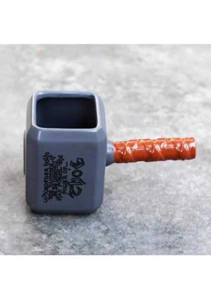 Marvel Thor Çekiç Tasarımlı 3D Seramik Kupa Bardak Cl-K4 fiyatları