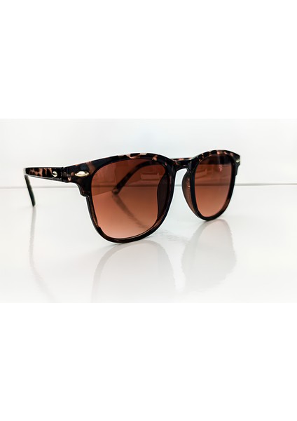 Leopar Desenli Kahverengi Güneş Gözlüğü modelleri