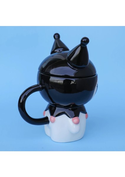 Sanrio Kuromi Kapaklı Seramik Kupa Cl-Fg6 – Consolex Orijinal Ürün fırsatları