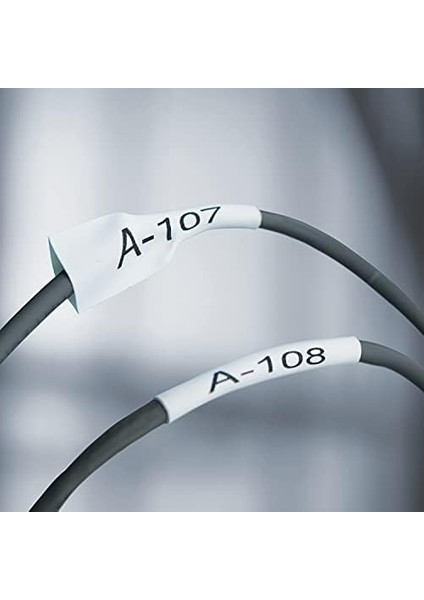 Isıyla Küçülen Serit 6mmx1,5m Beyaz/siyah fiyatları