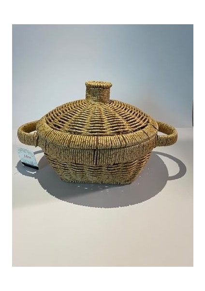 Hasır Sepet Kapaklı El Yapımı fiyatları