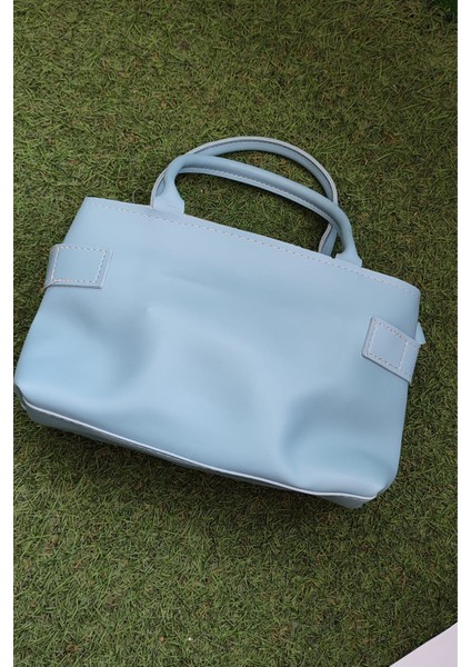 Peluş Ayı Charmlı Kadın Omuz Çantası – Mavi Renk & Peluş Ayıcık Detaylı Kadın Çanta modelleri