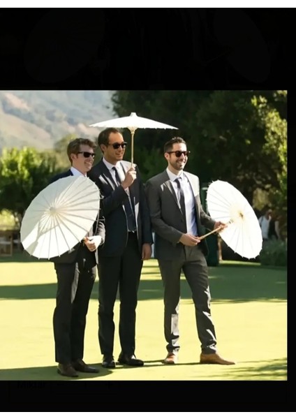 Beyaz Nedime Düğün Şemsiyesi 60 Cm, Şık ve Kullanışlı Renkli Şemsiye indirimleri