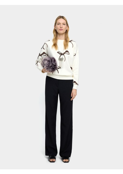 Fiyonk Desenli Sweatshirt fırsatları