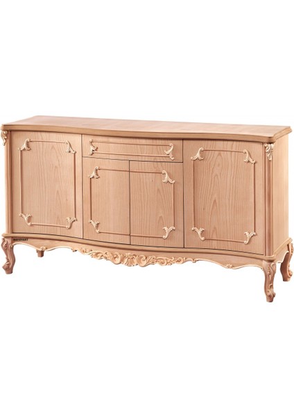 Puer 180 Lik Napoli Oymalı Konsol Cilasız Ham