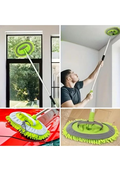 Oto Yıkama Mop Seti Yedek Mikrofiber Bezli indirimleri