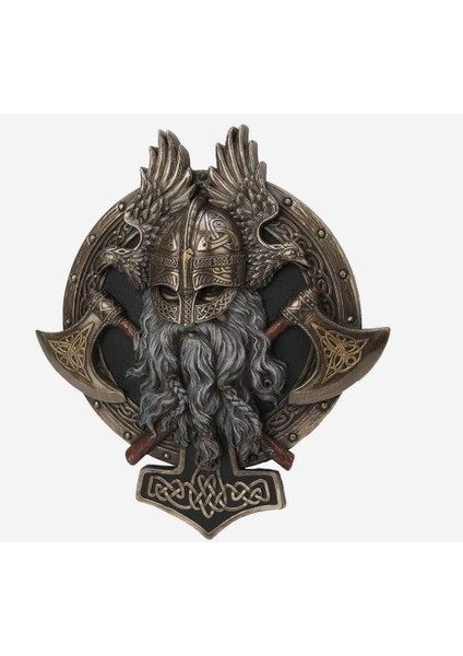 Veronese Design Viking Duvara Asmalı Valhalla Heykeli modelleri