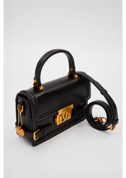Siyah Kemer Detaylı Omuz/el Çantası | Premium 930243 fiyatları