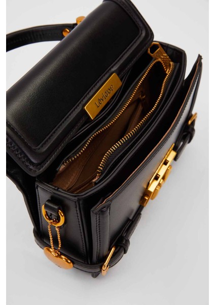 Siyah Kemer Detaylı Omuz/el Çantası | Premium 930243 modelleri