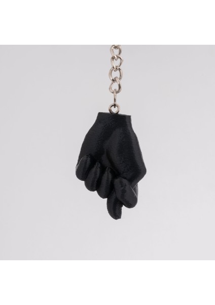 Siyah Yumruk Şekilli Nah Hareketi Anahtarlık – Sert Plastik, Şık ve Dayanıklı Erkek Kadın Anahtarlık modelleri