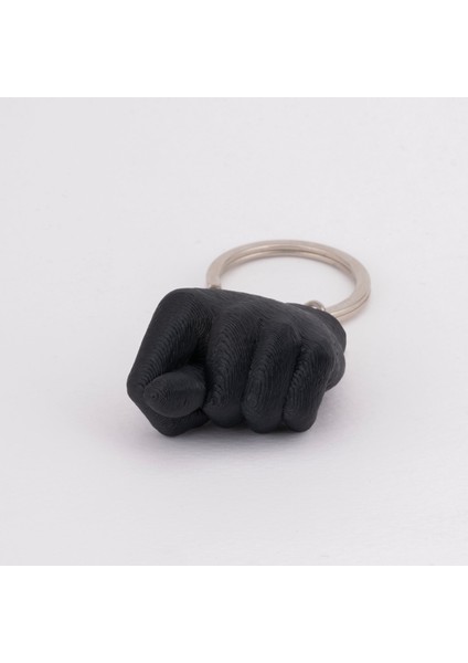 Siyah Yumruk Şekilli Nah Hareketi Anahtarlık – Sert Plastik, Şık ve Dayanıklı Erkek Kadın Anahtarlık fırsatları