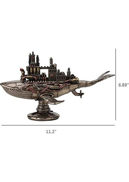 Veronese Design Steampunk Elli Iki Hertz Galaktik Uzay Kolonisi Balina