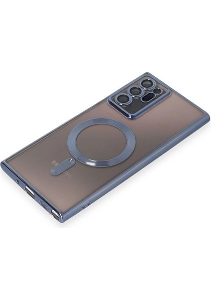 Samsung Galaxy Note 20 Ultra Kılıf Kross Magneticsafe Kapak - Sierra Blue fırsatları