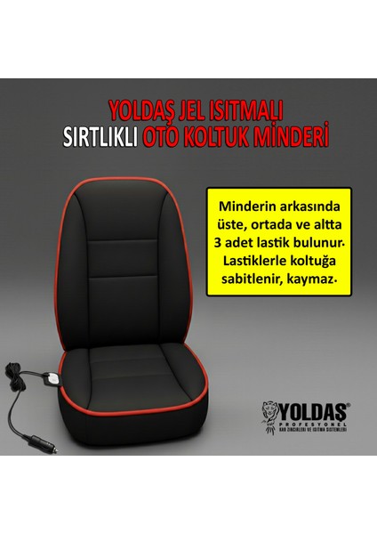 Jel Isıtmalı Oto Koltuk Minderi Sırtlıklı 15 Saniye Hızlı Isınma 1yıl Garanti fırsatları