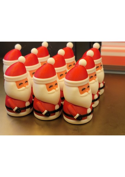 Mini Noel Baba Figür Seti – 10’lu (3 Cm) fiyatları