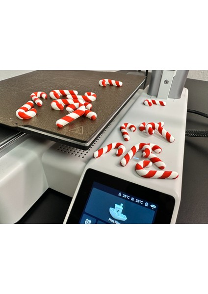 Mini Şeker Kamışı Dekor Seti – 10’lu (3 Cm)