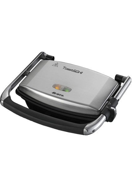 ve Tost Makinesi 1911/10 - Grill Toast Machine, 1000 Watt, Yapışmaz Çizgili Plaka