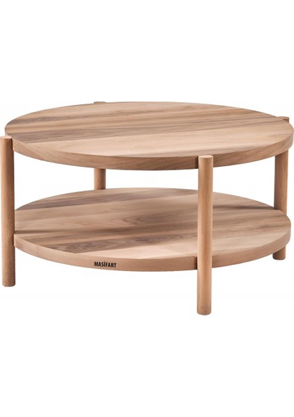 Tinus Abelya Ceviz Orta Sehpa Cilasız Ham